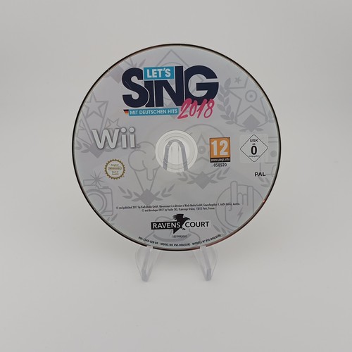 Wii lets sing 2018 mit - wii, |