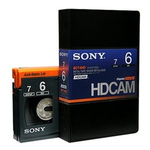 Sony bct 6hd hdcam - sony, bct-6hd