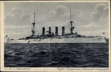 Deutsches kriegsschiff sms - ak,