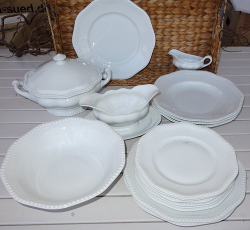 Rosenthal perlrand weiß - ,