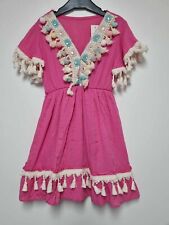 Sommerkleid Kleid Boho pink
