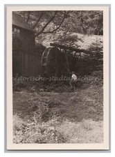 Wassermühle Wasserrad - Altes Foto