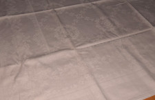 Altes Damast Tischdecke