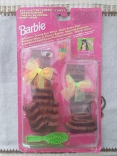 Vintage Barbie Cut And Style Attachable Crimped Hair Refills 1994 ungeöffnet