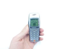 Seltenes Sony CMD-J70e grau entsperrt Handy funktioniert Vintage Sammlerstück J7