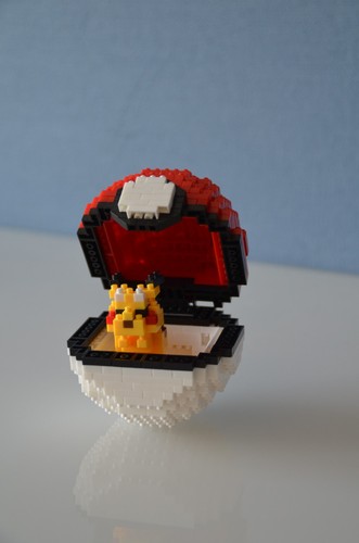 Pokemon pokeball baustein - pokemon,