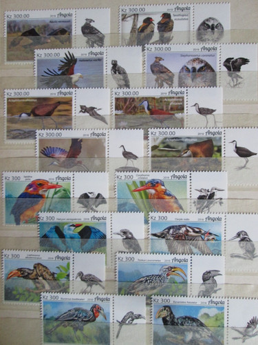 Postfrische slg vögel - postfrische,