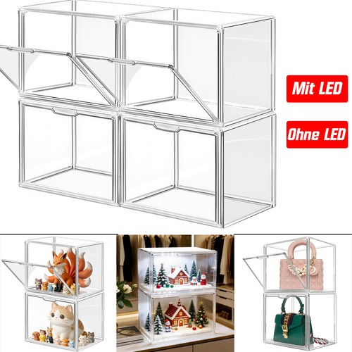 Transparente acryl vitrine - transparente, acryl-vitrine