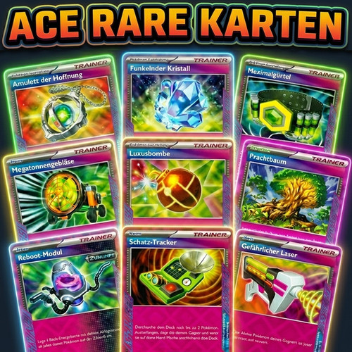 Pokemon karten ace rare - rare, ass