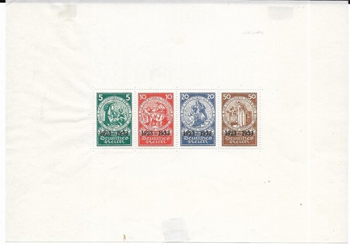 Deutsches reich minr block - block, 2