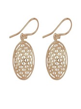 Ohrhänger Blume des Lebens