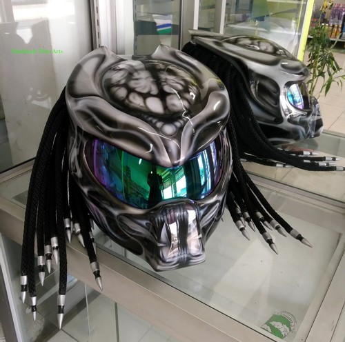 Custom predator motorradhelm - custom,
