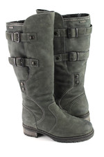 Marc Gr.39 Damen Stiefel Stiefeletten Boots Leder Winter Gefüttert TOP K 288