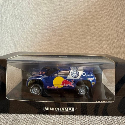 Minichamps race touareg red - minichamps, vw