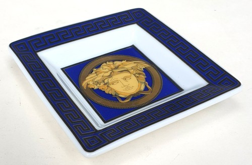 Rosenthal versace medusa - versace, blau