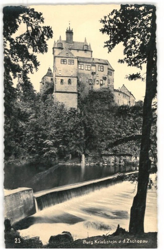 Ansichtskarte kriebstein - kriebstein,