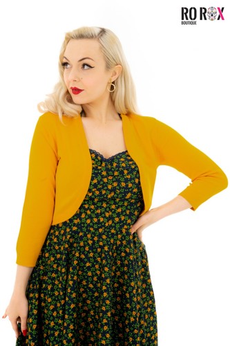Damen ärmel uni bolero - 3/4,