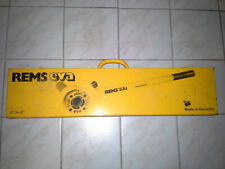 *REMS Gewindeschneidkluppe Eva Set 3/8 - 1 1/4 Zoll, 520003, 520003