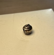 Original Pandora Anhänger / bicolor / 585er Gold, 925 Silber / Muffin / Cupcake