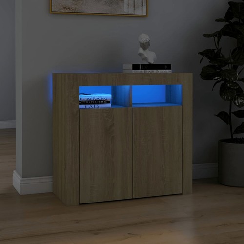 Sideboard mit led leuchten - mit, led-leuchten