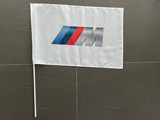 ORIGINAL BMW M Flagge Stillänge ca. 75cm Flagge ca. 60x40