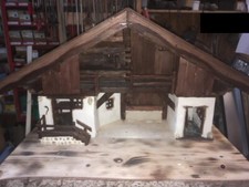 weihnacht krippe groß