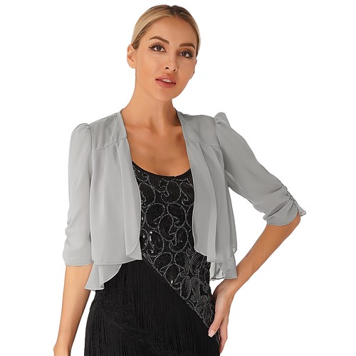 Damen chiffon cardigan - damen,