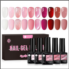 Rosa Jelly UV-Gel Nagellack