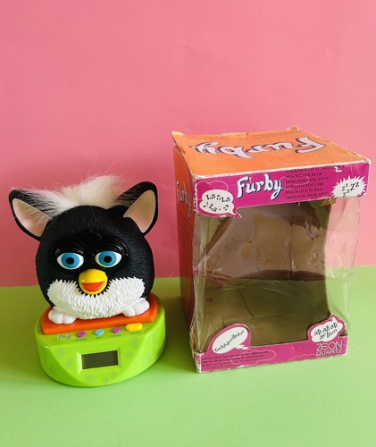 Vintage furby uhr wecker - uhr, 1999