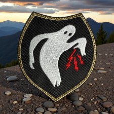 Army ghost embroidery - army,
