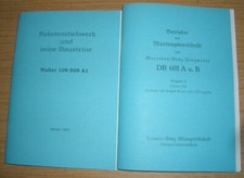 Luftwaffe Beschreibung Raketenantrieb Walter v.1945 & Flugmotor DB 601A&B v.1940
