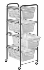 OBSTWAGEN 4 KÖRBE SIENA