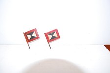 2 Blech Stander für Elastolin