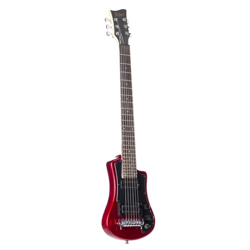 Höfner shorty deluxe - deluxe, red