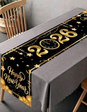 Tischläufer Silvester 2026