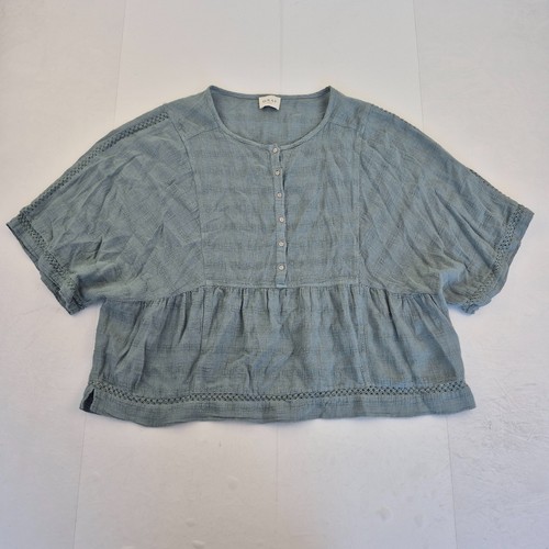Wrap london top bluse blau - top, 18