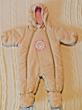 schöner warmer Wagenanzug, Schneeanzug, Overall, Gr. 62, Ergee, Bär, Teddy #02