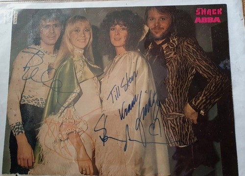 Abba autogramm autograph - autogramm,