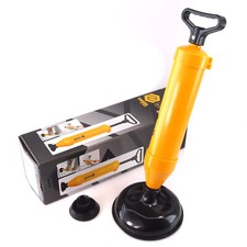 VOREL Abflussrohr Reinigungspumpe Saugglocke Vakuumpumpe Reinigungs Rohr Pumpe