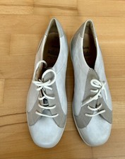 Solidus Hedda Halbschuhe Damen Schnürschuhe Gr. 5,5 (38,5) beige Neu