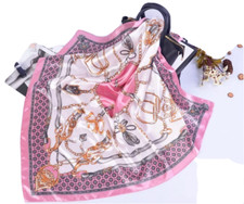 Wundschön Satin Tuch Schal