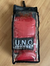 U.N.O. Ballhandschuhe Boxhandschuhe Boxsackhandschuhe Größe S, schwarz rot