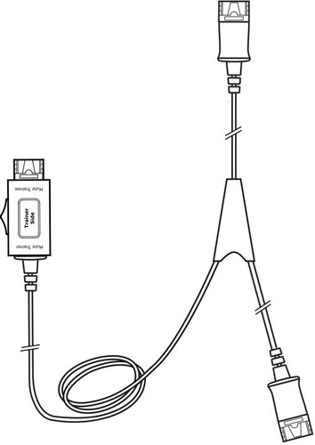 Snom headset trainer cable - snom, y-cable
