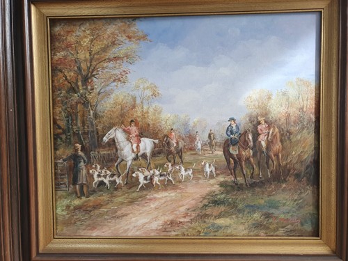 Jagd ausritt mit - jagd-,