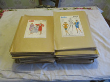 Konvolut 72 Schnittmuster Burda, Neue Moden usw Vintage Mode 80er - 90er