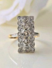 Art deco ring diamanten - art,