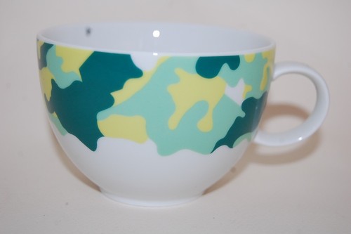 Teetasse sunny day camo green - day,