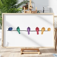 Vogel Tier v21 Schablone Malen