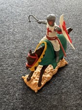 Timpo Toys Kreuzritter auf Pferd