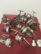 Angelrollen Konvolut  Daiwa, DAM, Shakespeare usw. mit Shimano Ersatzspule/retro